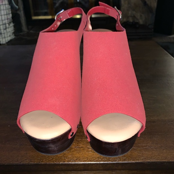 torrid Shoes - Red Torrid Wedges— 9W!
